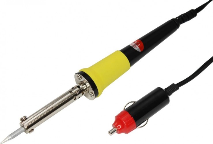 Паяльник со штекером от прикуривателя REXANT 40 Вт 12В 12-0184 12-0184