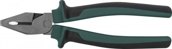 Пассатижи с увеличенными рычагами JONNESWAY P0118 двухкомпонентными рукоятками, 200 мм 049393