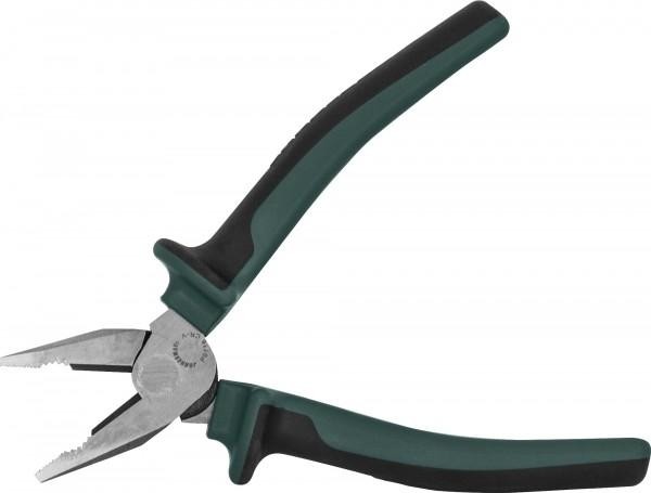 Пассатижи с увеличенными рычагами JONNESWAY P0116 двухкомпонентными рукоятками, 160 мм 049391 - изображение 2