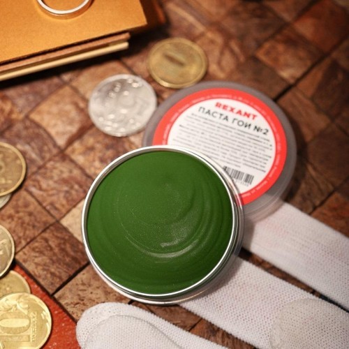Паста ГОИ REXANT ПР3790 полировальная № 2, баночка 30 г 09-3790 - изображение 3