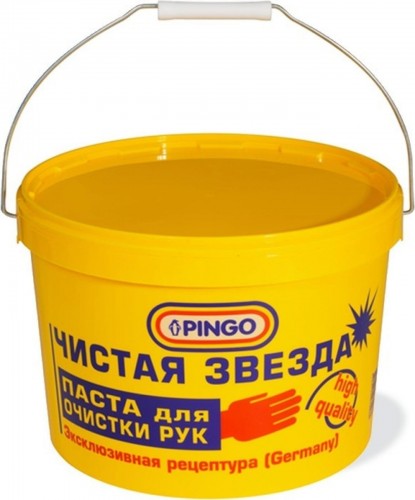 Паста очищающая для рук Pingo Чистая Звезда, ведро 11 л 85010-0