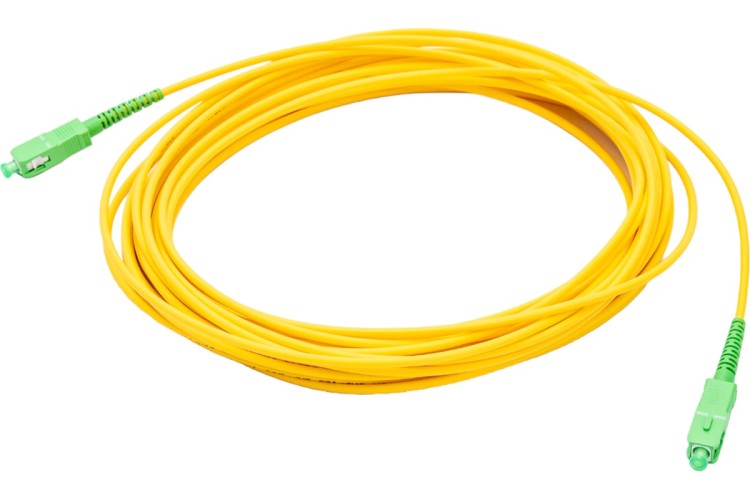 Патч-корд оптический REXANT 50-2026 9/125 (OS2), SC/APC-SC/APC, (Simplex), LSZH, 10м - изображение 3