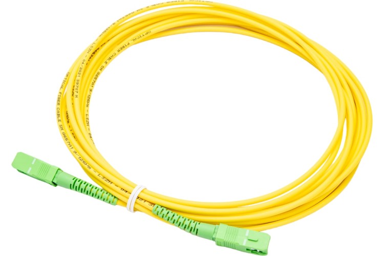 Патч-корд оптический REXANT 50-2025 9/125 (OS2), SC/APC-SC/APC, (Simplex), LSZH, 5м - изображение 2