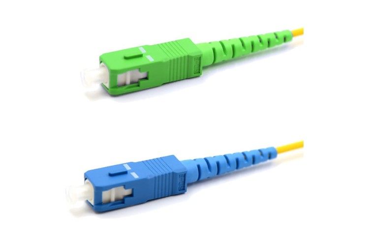 Патч-корд оптический REXANT 50-2051 9/125 (OS2), SC/APC-SC/UPC, (Simplex), LSZH, 2м