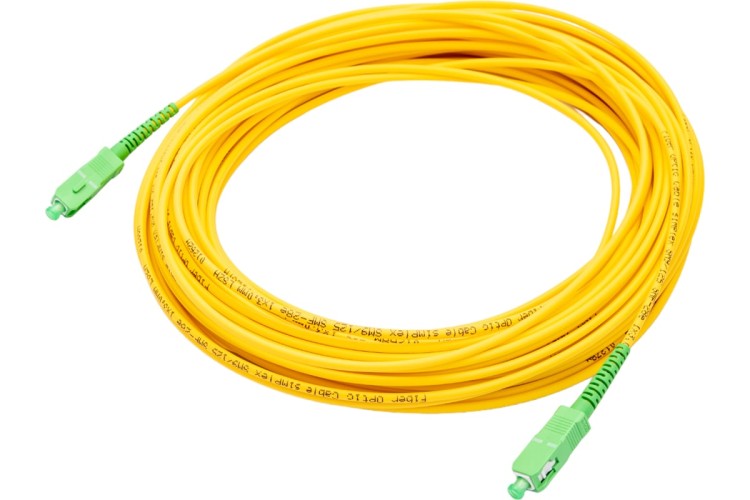 Патч-корд оптический REXANT 50-2028 9/125 (OS2), SC/APC-SC/APC, (Simplex), LSZH, 20м - изображение 2