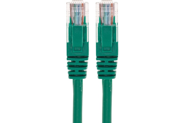 Патч-корд REXANT 02-0106-5 U/UTP, CAT 5e, RJ45-RJ45, 26AWG, LSZH, зеленый 5м - изображение 2