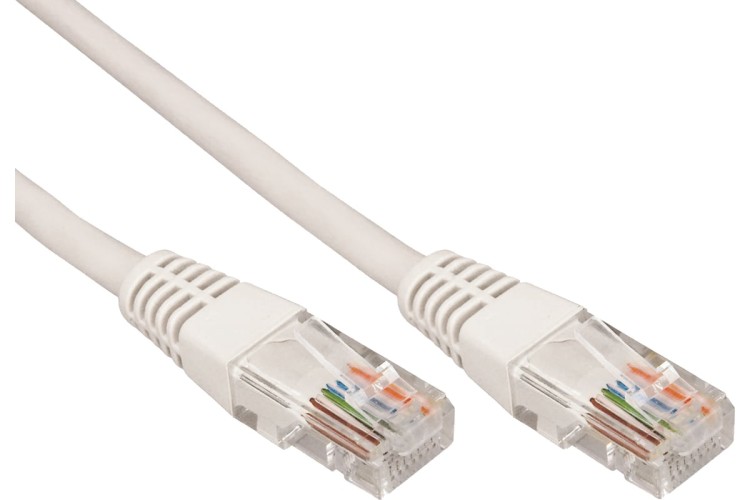 Патч-корд REXANT 02-0290-03 U/UTP, CAT 6, RJ45-RJ45, 26AWG, LSZH, серый 0,3м