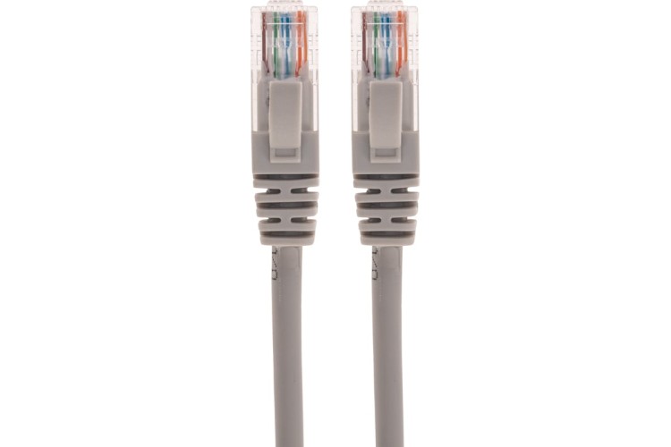 Патч-корд REXANT 02-0290-05 U/UTP, CAT 6, RJ45-RJ45, 26AWG, LSZH, серый, 0,5м - изображение 2