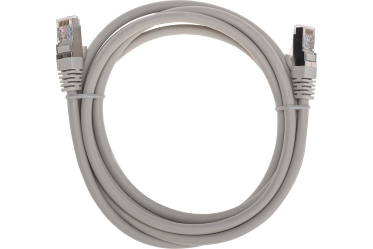 Патч-корд REXANT 02-0390-2 S/FTP, CAT 6A (10G), RJ45-RJ45, 28AWG, LSZH, 2м