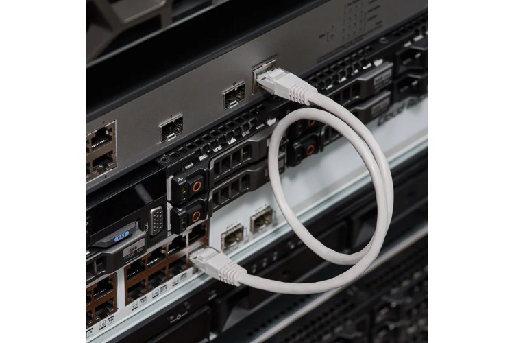 Пaтч-корд REXANT 18-1001 U/UTP, CAT 5e, RJ45-RJ45, PVC серый, 0,5м - изображение 3