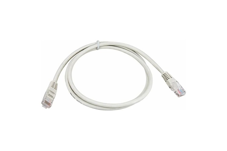 Пaтч-корд REXANT 18-1001 U/UTP, CAT 5e, RJ45-RJ45, PVC серый, 0,5м - изображение 2