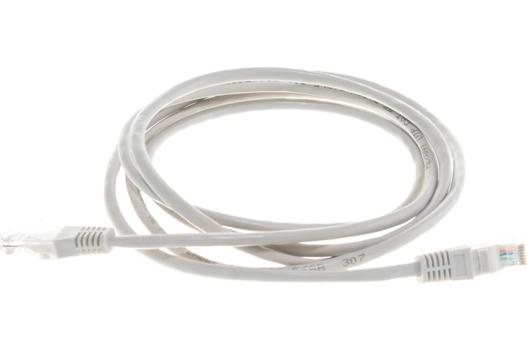 Пaтч-корд REXANT 18-1005 U/UTP, CAT 5e, RJ45-RJ45, PVC серый, 2м - изображение 4