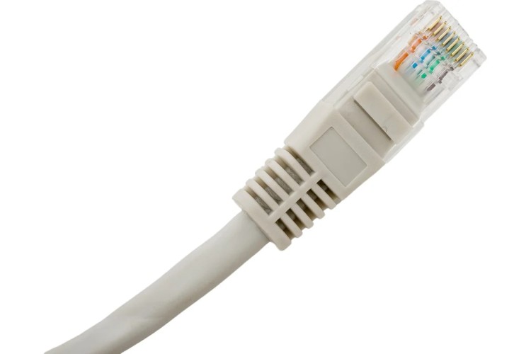Пaтч-корд REXANT 18-1007 U/UTP, CAT 5e, RJ45-RJ45, PVC серый, 5м - изображение 4