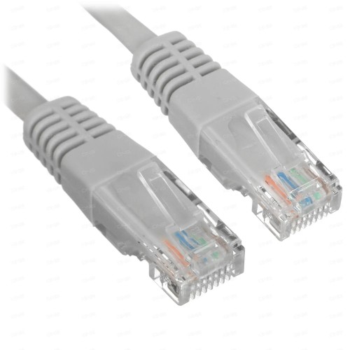 Пaтч-корд REXANT 18-1008 U/UTP, CAT 5e, RJ45-RJ45, PVC серый, 7м