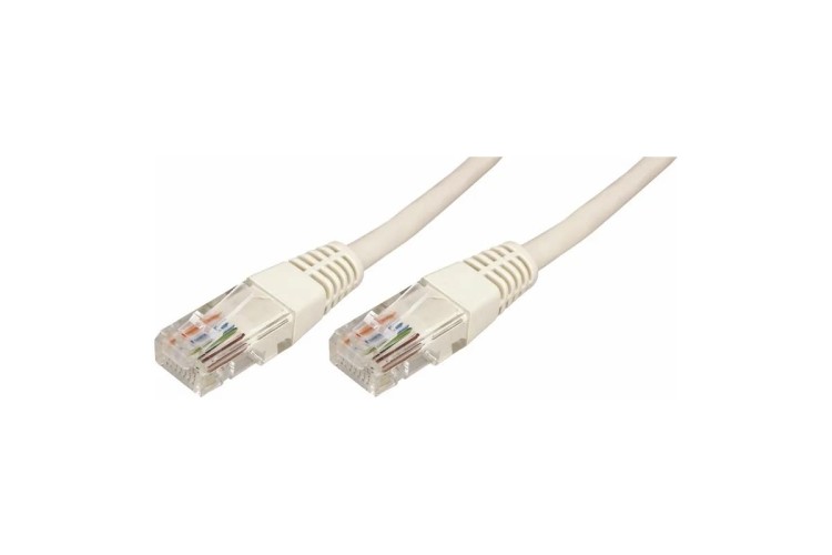 Пaтч-корд REXANT 18-1011 U/UTP, CAT 5e, RJ45-RJ45, PVC серый, 20м