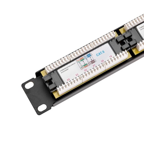 Патч-панель REXANT 02-0234 19", 1U, 24 порта RJ-45, CAT 6, UTP - изображение 5