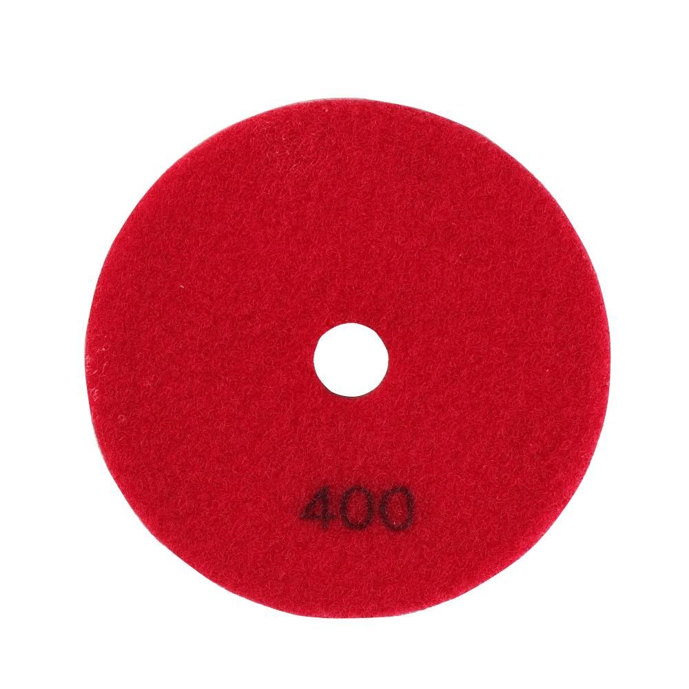 Круг алмазный PATRIOT гибкий, АГШК, диаметр 100 мм, P400, охлаждение водой, шлифовальный диск - изображение 2