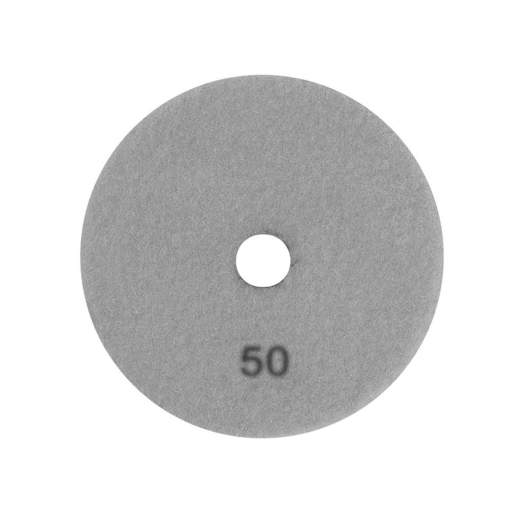 Круг алмазный PATRIOT гибкий, АГШК, диаметр 100 мм, P50, охлаждение водой, шлифовальный диск - изображение 2