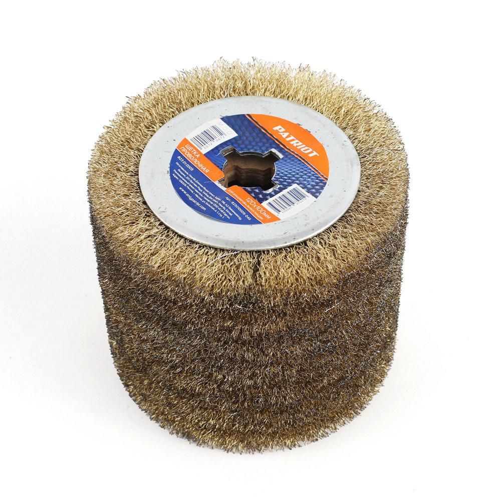 Щетка PATRIOT проволочная для брашировальных машин, 120х100мм - изображение 3