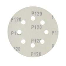 Круг шлифовальный на липучке PATRIOT, 125мм, Р120, 8 отверстий, 5 шт, диск абразивный - изображение 6