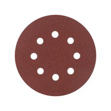 Круг шлифовальный на липучке PATRIOT, 125мм, Р80, 8 отверстий, 5 шт, диск абразивный - изображение 5