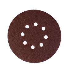 Круг шлифовальный PATRIOT на липучке / 150мм / 8 отверстий / Р120 / 5 шт / диск абразивный - изображение 5