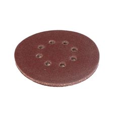 Круг шлифовальный PATRIOT на липучке / 150мм / 8 отверстий / Р120 / 5 шт / диск абразивный - изображение 6