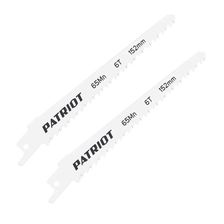 Полотно пильное PATRIOT для сабельной пилы, по дереву 152*19*1.27мм*6T 2 шт. - изображение 6