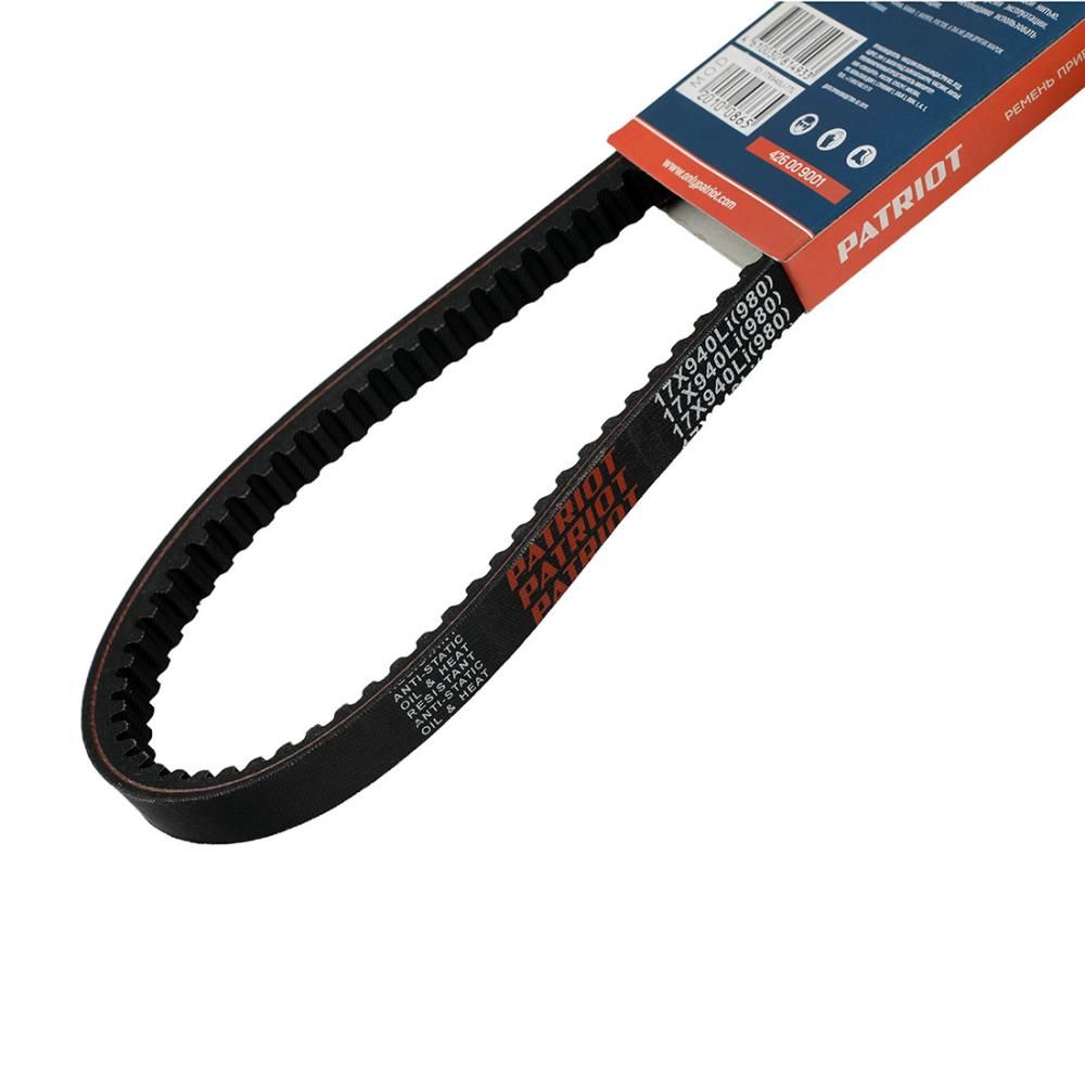 Ремень PATRIOT 17X940Li(980) для мотокультиватора Калуга, Ростов и аналогичные модели - изображение 3