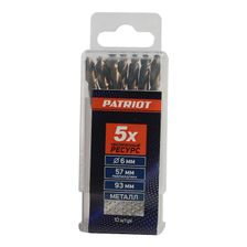 Сверло PATRIOT по металлу 6,0 мм, упаковка 10шт - изображение 5