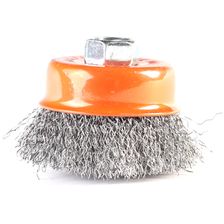 Щетка PATRIOT чашеобразная, 60 мм, ХМ14, гофрированная проволока, жесткая, металлическая - изображение 7