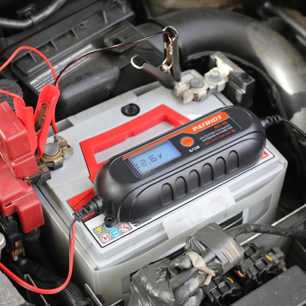 Зарядное устройство PATRIOT BCI-4D, 10 ступеней заряда, пусковой ток 4А - изображение 4