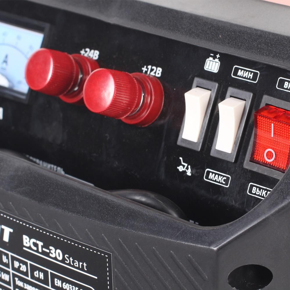Пускозарядное устройство PATRIOT BCT-30 Start, 35А, 430Ач, зарядное устройство для акб - изображение 4