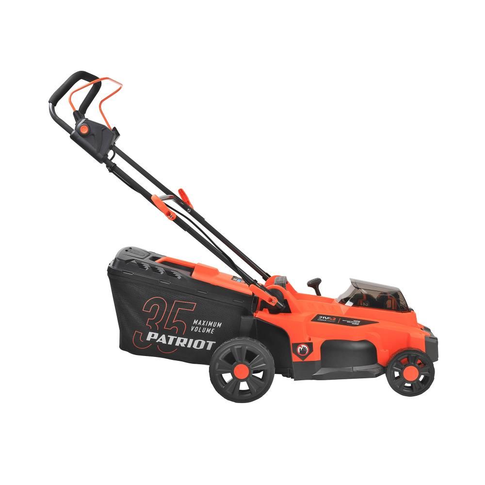 Газонокосилка аккумуляторная PATRIOT CM 440 UES, 21В, ширина скашивания 37см, травосборник 35л (без - изображение 2