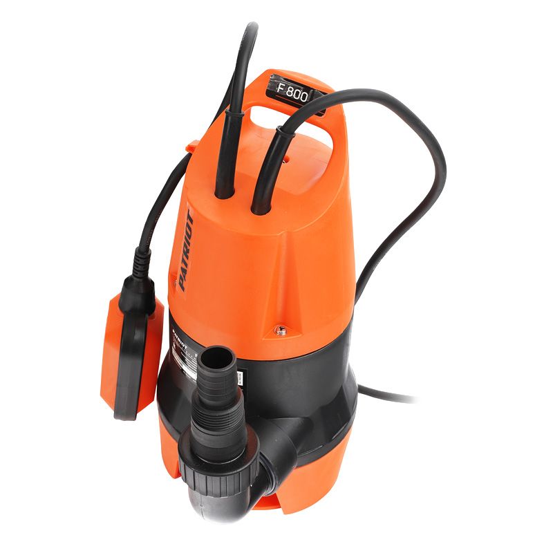 Дренажный насос для грязной воды PATRIOT F 800, 810Вт - изображение 4