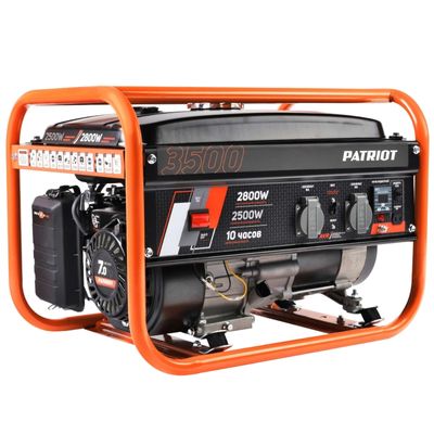 Генератор бензиновый PATRIOT GRS 3700C, 7лс, 2900Вт, объем 15л - изображение 4