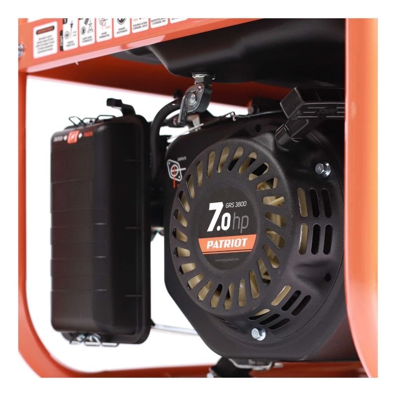 Генератор бензиновый PATRIOT GRS 3800, 7лс, 3000Вт, объем 15л - изображение 10