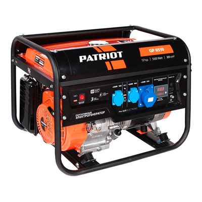 Генератор бензиновый PATRIOT GRS 6500, 13лс, 5500Вт, объем 25л - изображение 28