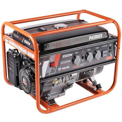 Генератор бензиновый PATRIOT GRS 6700C, 13лс, 5700Вт, объем 25л - изображение 8