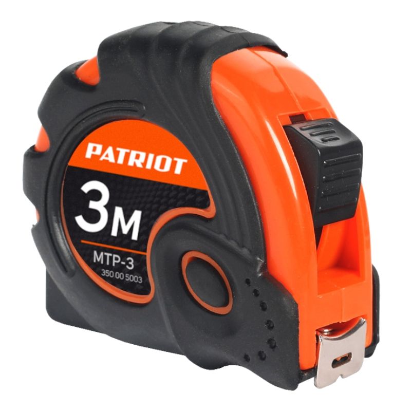 Рулетка измерительная PATRIOT MTP-3, ударопрочная