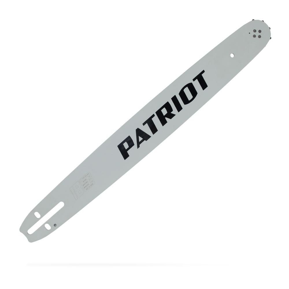 Шина PATRIOT P180SPEA041, 18" 3/8, 1,3мм, 62 зв. / для бензопилы - изображение 4