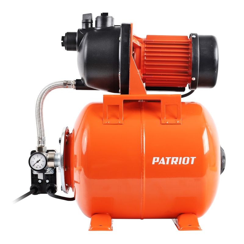 Насосная станция для воды PATRIOT PW 800-20 P для дачи и дома 800Вт, 3000л*час, объем 20л - изображение 14