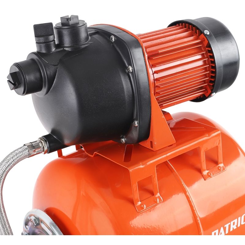 Насосная станция для воды PATRIOT PW 800-20 P для дачи и дома 800Вт, 3000л*час, объем 20л - изображение 17