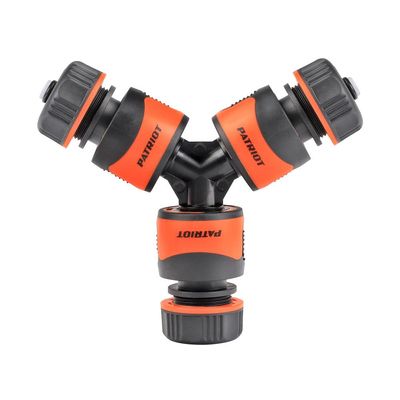 Распределитель системы полива PATRIOT TAP-2, двухканальный 1/2", 3/4" - изображение 4