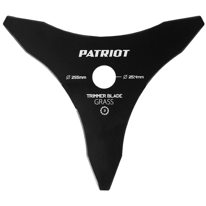 Нож для садового триммера PATRIOT TBM-3 230х25.4мм 3 зубца