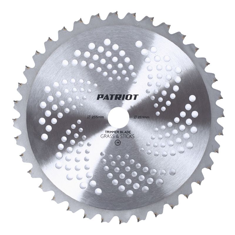 Нож для садового триммера PATRIOT TBM-36 230х25.4мм 36 зубьев