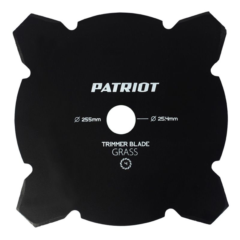 Нож для садового триммера PATRIOT TBM-4 230х25.4мм 4 зубца