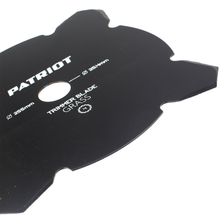 Нож для садового триммера PATRIOT TBM-4 230х25.4мм 4 зубца - изображение 6