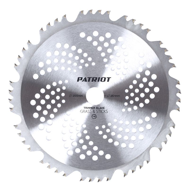 Нож для садового триммера PATRIOT TBM-48 230х25.4мм 48 зубьев