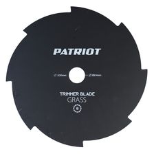 Нож для садового триммера PATRIOT TBS-8 230х25.4мм 8 зубьев - изображение 5